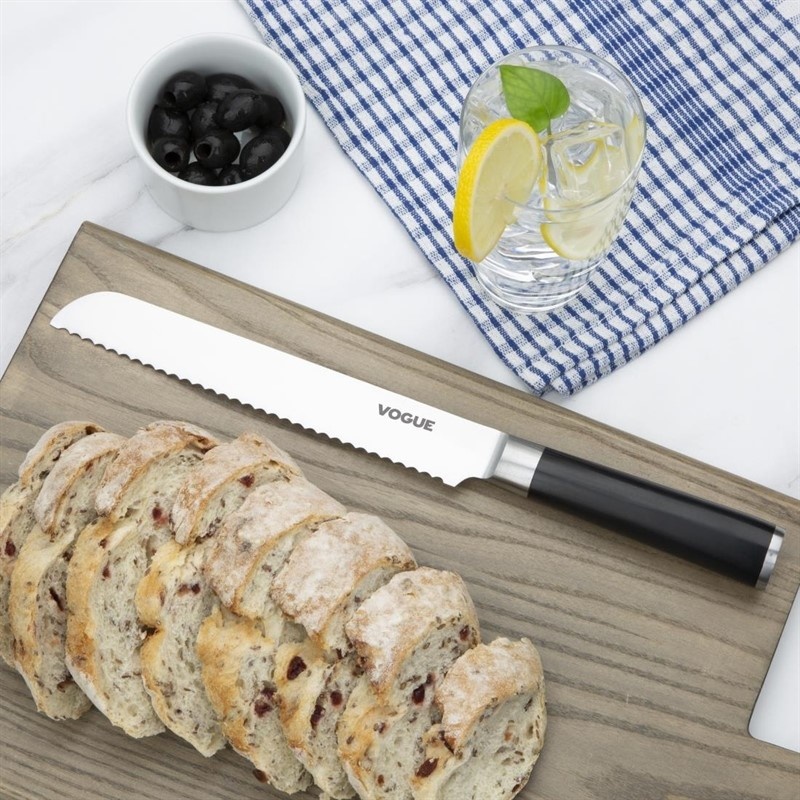 Vogue Vogue Bistro broodmes bladlengte 205 mm | ABS & staal, foto 3 van 5