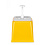 Hendi Sausdispenser met pomp geel 2.5 liter | 230x210xH250 =mm