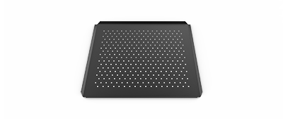 UNOX Aluminium bakplaat GN2/3 | Geperforeerd