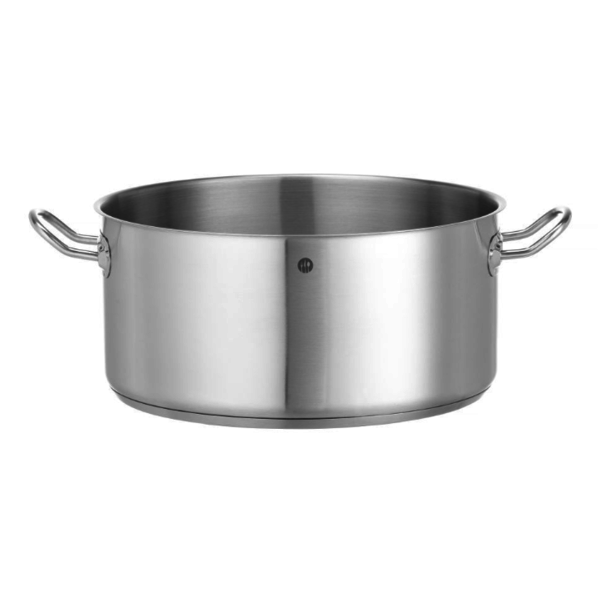 Hendi Hendi Kookpan laag middel deksel 3.5 liter RVS | Ø200xH115mm