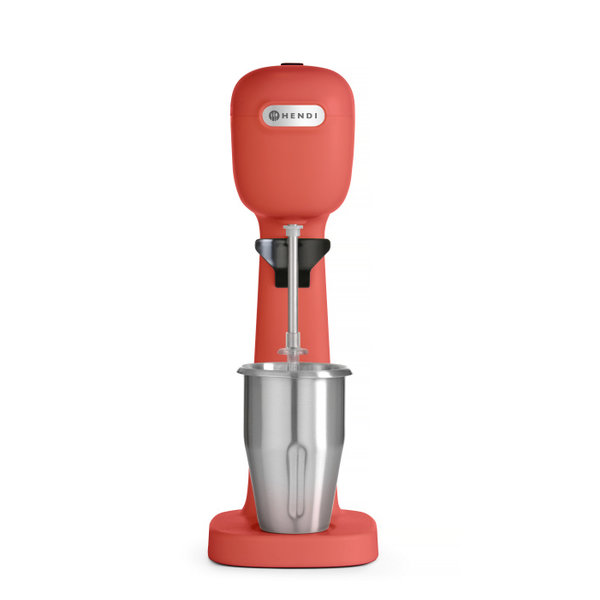 Hendi Hendi Milkshaker met RVS beker 1 liter rood | Design by Bronwasser