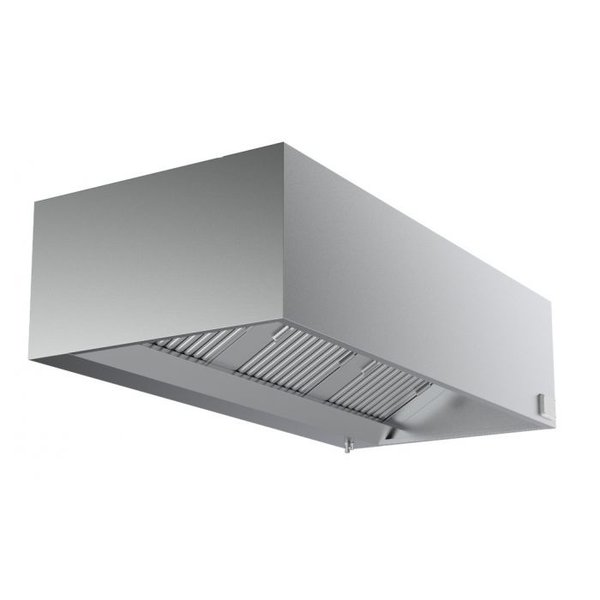 Combisteel Afzuigkap met motor en LED doosmodel | 230V / 0.147kW |  1200x950xH520mm.