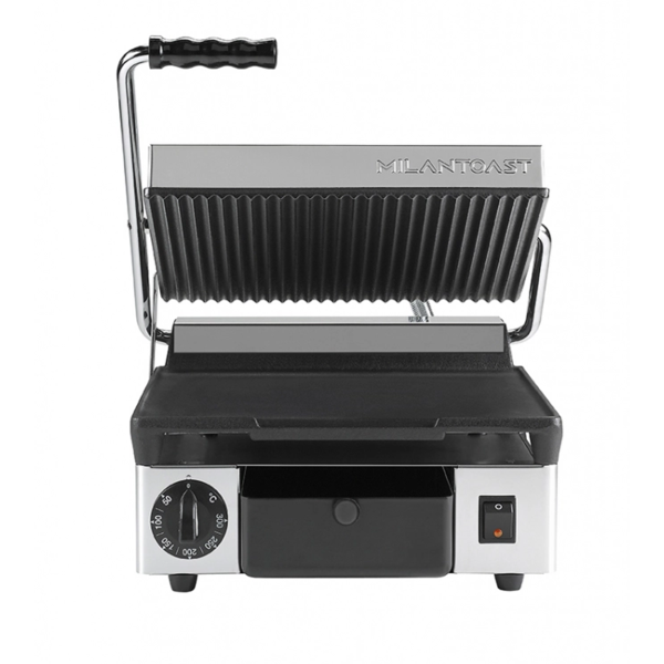 Milan Toast Milan Toast Contactgrill medium glad/geribd | 310x380x170mm