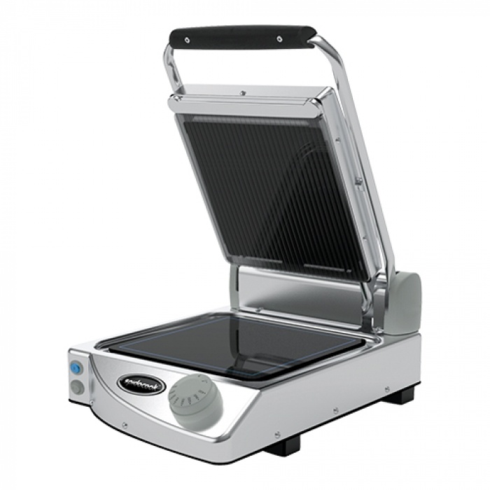 UNOX Contactgrill keramisch | Onder glad / Boven geribd
