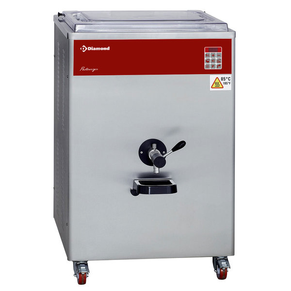 Diamond Pastorisator productie 120 liter/u | 400/3N 50Hz  / 14kW | Watercondensor