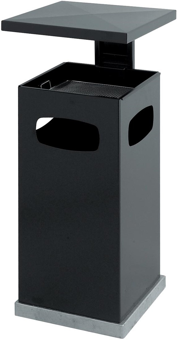 As-papierbak met afneembaar dak 70 liter
