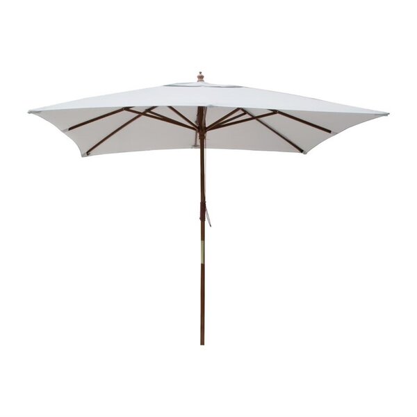 Bolero Bolero Parasol vierkant 2.5 x 2.5 meter grijs | Hoogte 268 cm.