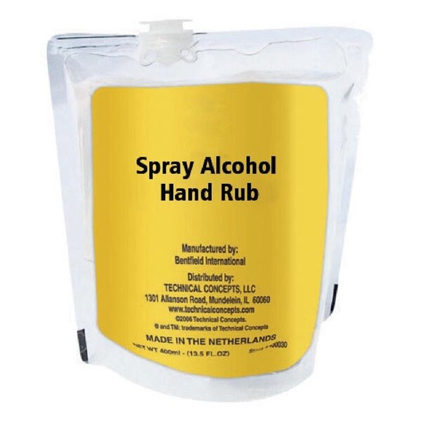 Whites Rubbermaid Manual ongeparfumeerde handreiniger spray 60% alcohol - 400ml (12 stuks)
