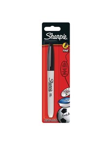 Whites Sharpie fijne permanente marker zwart