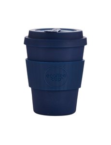 Whites Kerr & Napier Ecoffee Cup herbruikbare bamboe koffiebeker donkerblauw 340ml