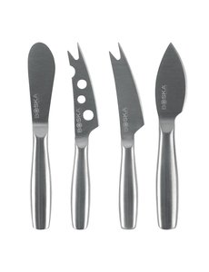 Boska Copenhagen 4-delige mini kaasmessen set | Lengte 19.6 cm.