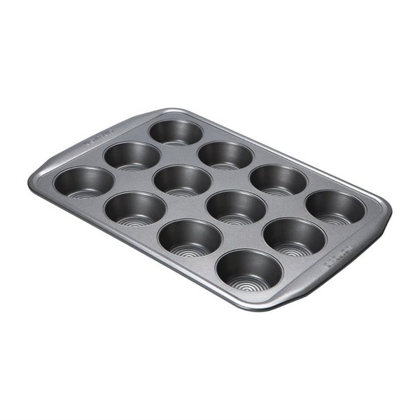 Whites Circulon carbonstalen anti-kleef bakvorm voor 12 muffins 39,5 x 28cm