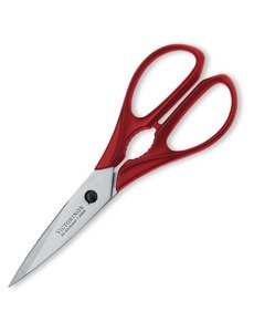 Victorinox Victorinox RVS schaar met rood nylon handvat