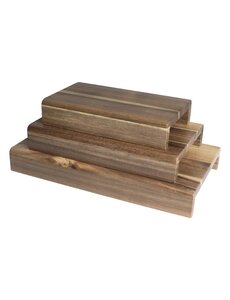 Olympia Olympia FSC acaciahouten set van 3 verhogers