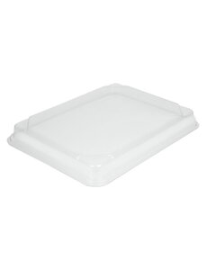 Whites Faerch recyclebare bentobox deksels 263 x 201mm (100 stuks)