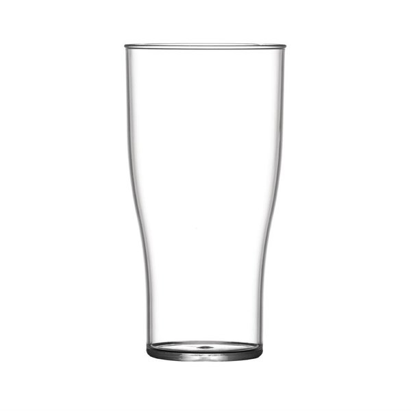 BBP BBP genucleëerde polycarbonaat bierglazen half pint CE-markering (48 stuks)