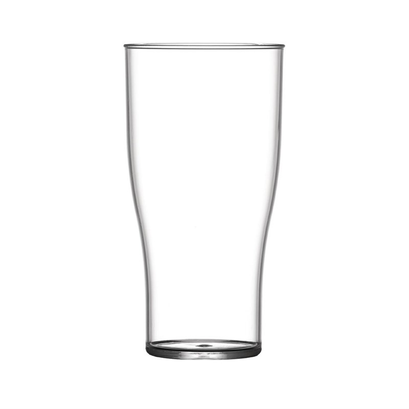 BBP BBP genucleëerde polycarbonaat bierglazen half pint CE-markering (48 stuks)