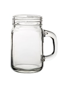 Utopia Utopia Mason Jars met handvat 430ml (24 stuks)