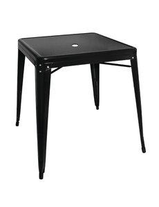Bolero Bolero Bistro tafel vierkant 668mm zwart