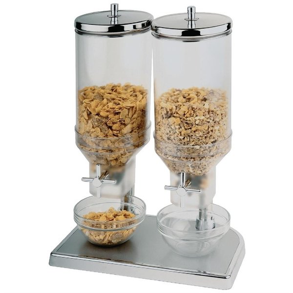 APS APS Dubbele ontbijtgranendispenser 2x 4,5 liter