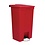 Rubbermaid Rubbermaid Step-On pedaalemmer rood 87L