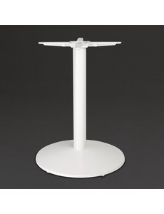 Bolero Gietijzeren ronde tafelvoet wit Ø548xH728mm