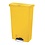 Rubbermaid Rubbermaid Slim Jim front step pedaalemmer 68 liter geel | Geruisloos sluitend deksel