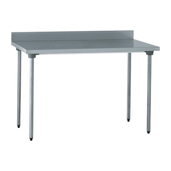 Tournus Tournus Werktafel met achteropstand RVS | 160x70xH90 cm.