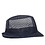 Trilby hoed met haarnetje blauw L