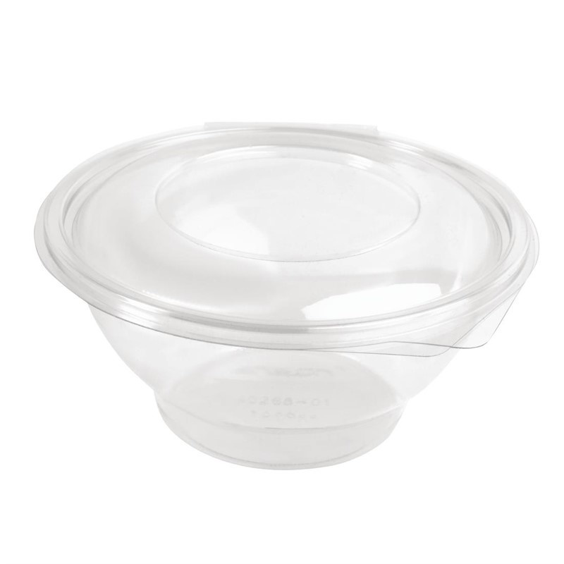 Whites Faerch Contour recyclebare kommen met deksel 1000ml (200 stuks), foto 2 van 2