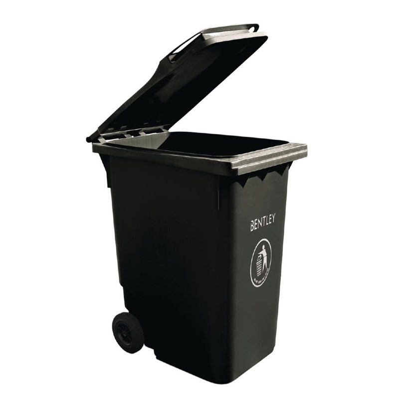 Rolcontainer zwart 240L, foto 2 van 2