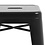 Bolero Bolero Barkruk zwart metalen frame | Zithoogte 76 cm. | Per 4 stuks
