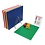 Hygiplas Hygiplas HDPE snijplanken set met rek en kleurcodekaart 610x455x25mm | Set van 6