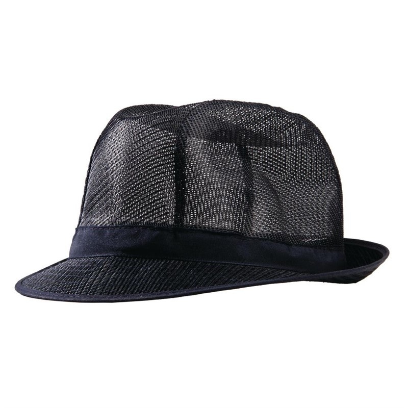 Trilby hoed donkerblauw M, foto 3 van 3