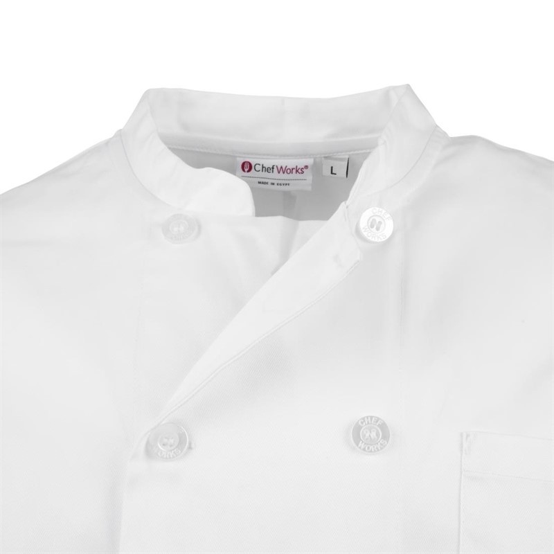 Chef Works Chef Works Le Mans unisex koksbuis wit S, foto 3 van 6
