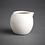 Olympia Olympia Cafe melkkannen wit 70ml | 6 stuks