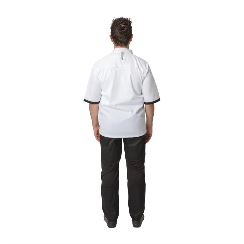 Southside unisex koksbuis korte mouw wit S, foto 6 van 6