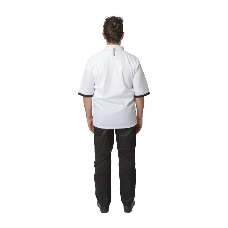 Southside unisex koksbuis korte mouw wit XS, foto 6 van 6