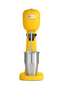 Hendi Milkshaker met RVS beker 1 liter geel | Design by Bronwasser