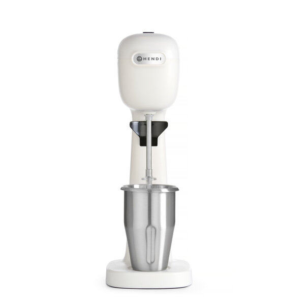 UNIQ Hendi Milkshaker met RVS beker 1 liter wit | Design by Bronwasser