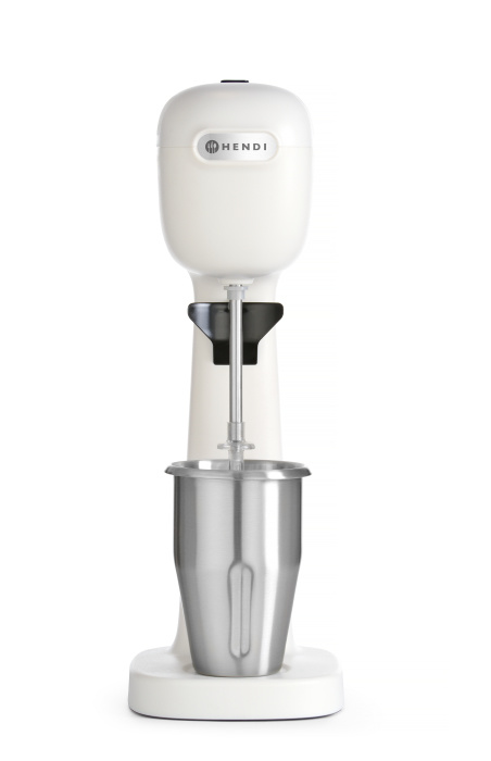 UNIQ Hendi Milkshaker met RVS beker 1 liter wit | Design by Bronwasser