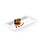 Hendi Gastronorm tray met slanke rand melamine GN1/4 | 265x152xH20mm.