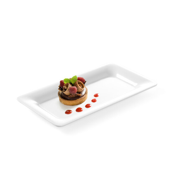 Hendi Gastronorm tray met slanke rand melamine GN1/4 | 265x152xH20mm.