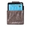 Kelner Holster met vak van 17 x 16,5 x 3 cm. voor iPad 10.2 inch | Zeer stevig rundleer