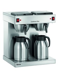 Bartscher Dubbele koffiemachine “Contessa Duo“ |  2x 1.4kW | Capaciteit max.  2 x 13 kopjes
