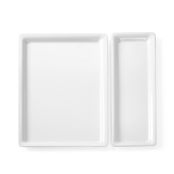 Hendi Gastronorm tray met slanke rand melamine GN1/3 | 325x177xH20mm.