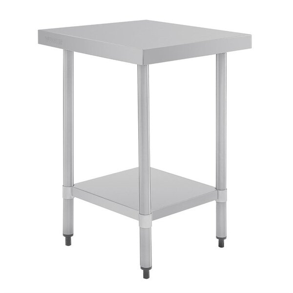 Vogue Vogue Werktafel zonder achteropstand 70 cm. diep RVS | Keuze uit 5 breedtes