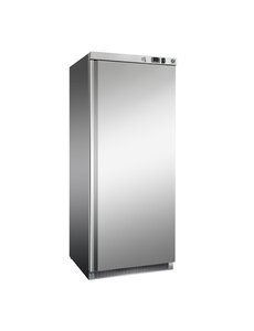 Gastro-Inox Koelkast 600 liter RVS statisch gekoeld met ventilator |  0Â°C tot 10Â°C | 775x735xH1870mm.