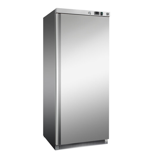 Gastro-Inox Vrieskast 600 liter RVS statisch gekoeld met ventilator |  -10°C tot -22°C | 775x735xH1870mm.