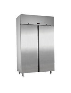 Marecos Koelkast met 2 deuren 1400 liter RVS GN2/1 | -2°C tot 8°C | 1440x840xH2035 mm.